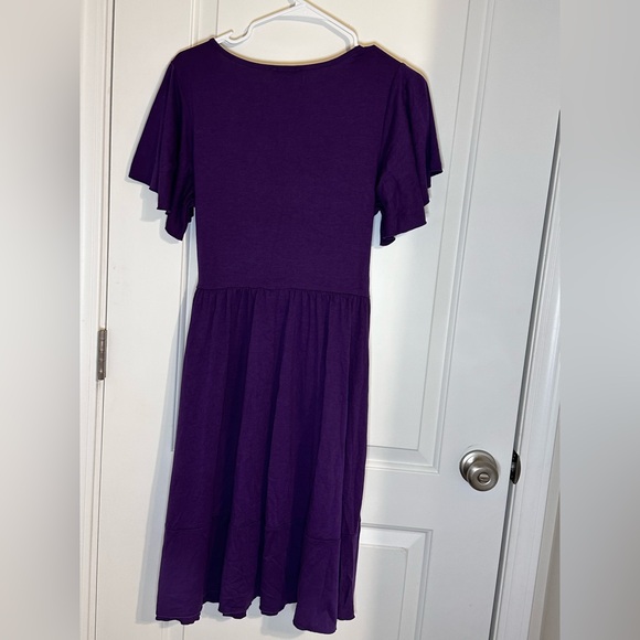 LIKES GET 10%+ OFF Purple Dress - Picture 5 of 5
